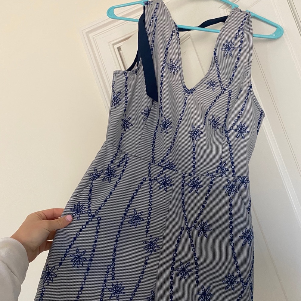 Cute navy BCBG romper